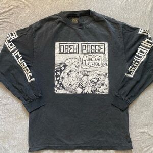 Black Obey Long Sleeve